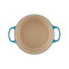 224229 8 kastrol signature 24 cm 4 2 l azure litina le creuset