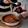 224601 1 nizky kastrol classic 30 cm 4 8 l stribrna nerezova ocel le creuset