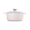 223548 6 kastrol signature 24 cm 4 2 l shell pink litina le creuset