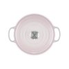 223548 7 kastrol signature 24 cm 4 2 l shell pink litina le creuset