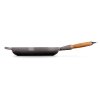 224307 3 panev na smazeni signature 28 cm flint litina le creuset
