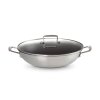 225051 wok classic 30 cm 4 3 l stribrna nerezova ocel le creuset