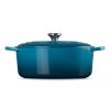 225216 4 kastrol signature 31 cm 6 3 l ovalny deep teal litina le creuset