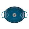 225216 5 kastrol signature 31 cm 6 3 l ovalny deep teal litina le creuset