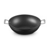 224361 3 wok toughened 32 cm 6 l cerna hlinik le creuset