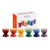 224286 kalisek na vejce 6 cm sada 6 ks rainbow kamenina le creuset