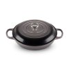 224175 kastrol signature 30 cm 3 5 l flint litina le creuset