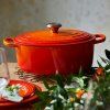 223266 2 kastrol signature 29 cm 4 7 l ovalny flame litina le creuset