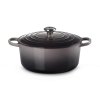 224901 5 kastrol signature 28 cm 6 7 l flint litina le creuset