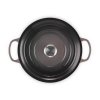 224901 7 kastrol signature 28 cm 6 7 l flint litina le creuset
