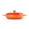 224886 6 kastrol signature 30 cm 3 5 l flame litina le creuset
