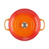 224886 7 kastrol signature 30 cm 3 5 l flame litina le creuset