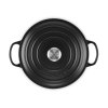 225294 6 kastrol signature 28 cm 6 7 l satin black litina le creuset