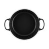 225294 7 kastrol signature 28 cm 6 7 l satin black litina le creuset