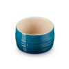 224877 3 ramekin 9 cm 200 ml deep teal kamenina le creuset