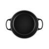 224781 7 kastrol signature 24 cm 4 2 l satin black litina le creuset
