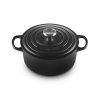 224781 kastrol signature 24 cm 4 2 l satin black litina le creuset
