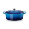 224034 5 kastrol signature 29 cm 4 7 l ovalny azure litina le creuset