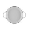 223980 8 kastrol signature 26 cm 2 2 l white litina le creuset