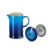 224187 4 french press kavovar 1 l azure kamenina le creuset