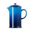 224187 6 french press kavovar 1 l azure kamenina le creuset