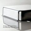 225642 5 pekac ovenbond 20 x 20 cm stribrna nerezova ocel hestan