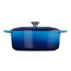 224268 6 kastrol signature 31 cm 6 3 l ovalny azure litina le creuset
