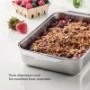 225648 2 pekac ovenbond 25 x 18 cm stribrna nerezova ocel hestan