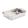225648 pekac ovenbond 25 x 18 cm stribrna nerezova ocel hestan
