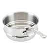 225651 5 naparovaci vlozka provisions 20 cm stribrna nerezova ocel hestan