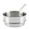 225651 naparovaci vlozka provisions 20 cm stribrna nerezova ocel hestan