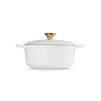 223290 6 kastrol signature 20 cm 2 4 l white litina le creuset