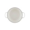 223290 8 kastrol signature 20 cm 2 4 l white litina le creuset