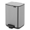 225927 10 pedalovy odpadkovy kos bo 4 l matna ocelova ocel brabantia