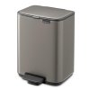 226017 10 pedalovy odpadkovy kos bo 4 l platinova ocel brabantia
