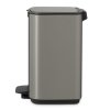 226017 13 pedalovy odpadkovy kos bo 4 l platinova ocel brabantia