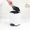 226017 5 pedalovy odpadkovy kos bo 4 l platinova ocel brabantia