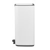 225852 12 pedalovy odpadkovy kos bo 30 l bila ocel brabantia