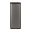 225867 dotykovy odpadkovy kos bo 30 l platinova ocel brabantia