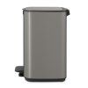 225876 12 pedalovy odpadkovy kos bo 7 l platinova ocel brabantia