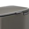 225876 14 pedalovy odpadkovy kos bo 7 l platinova ocel brabantia