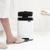 225876 6 pedalovy odpadkovy kos bo 7 l platinova ocel brabantia