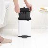 225876 7 pedalovy odpadkovy kos bo 7 l platinova ocel brabantia