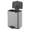 225891 10 pedalovy odpadkovy kos bo 12 l matna ocelova ocel brabantia