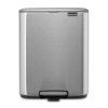 225891 pedalovy odpadkovy kos bo 12 l matna ocelova ocel brabantia