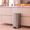 225909 1 pedalovy odpadkovy kos bo 30 l matna ocelova ocel brabantia