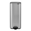 225909 pedalovy odpadkovy kos bo 30 l matna ocelova ocel brabantia