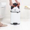 226002 3 pedalovy odpadkovy kos bo 7 l bila ocel brabantia