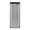 226047 dotykovy odpadkovy kos bo 30 l matna ocelova ocel brabantia
