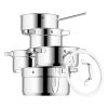226179 7 sada hrncu compact cuisine sada 4 ks stribrna nerezova ocel wmf
